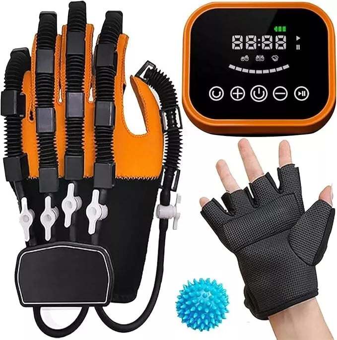 Advanced Rehabilitation Robot Gloves - Device Finger Exerciser For Stroke Patients