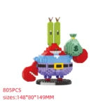 SpongeBob Cartoon Building Blocks