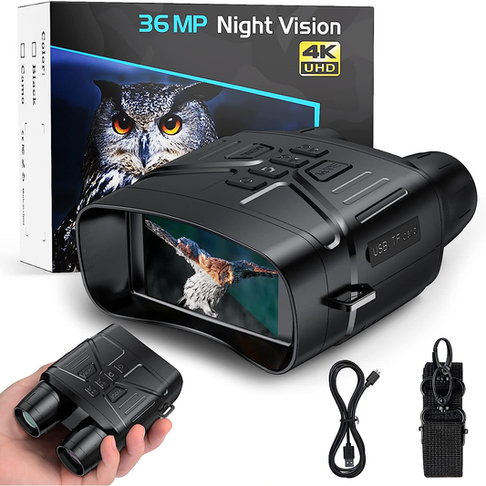 Night vision binoculars digital infrared hunting night vision goggles tactical device rechargeable