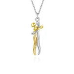 Couple Hug Necklace