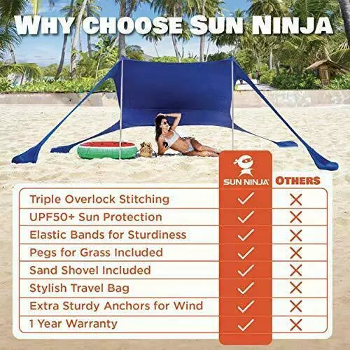Beach Sunshade Tent