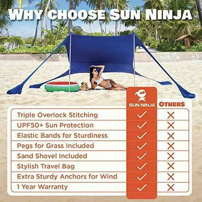 Beach Sunshade Tent