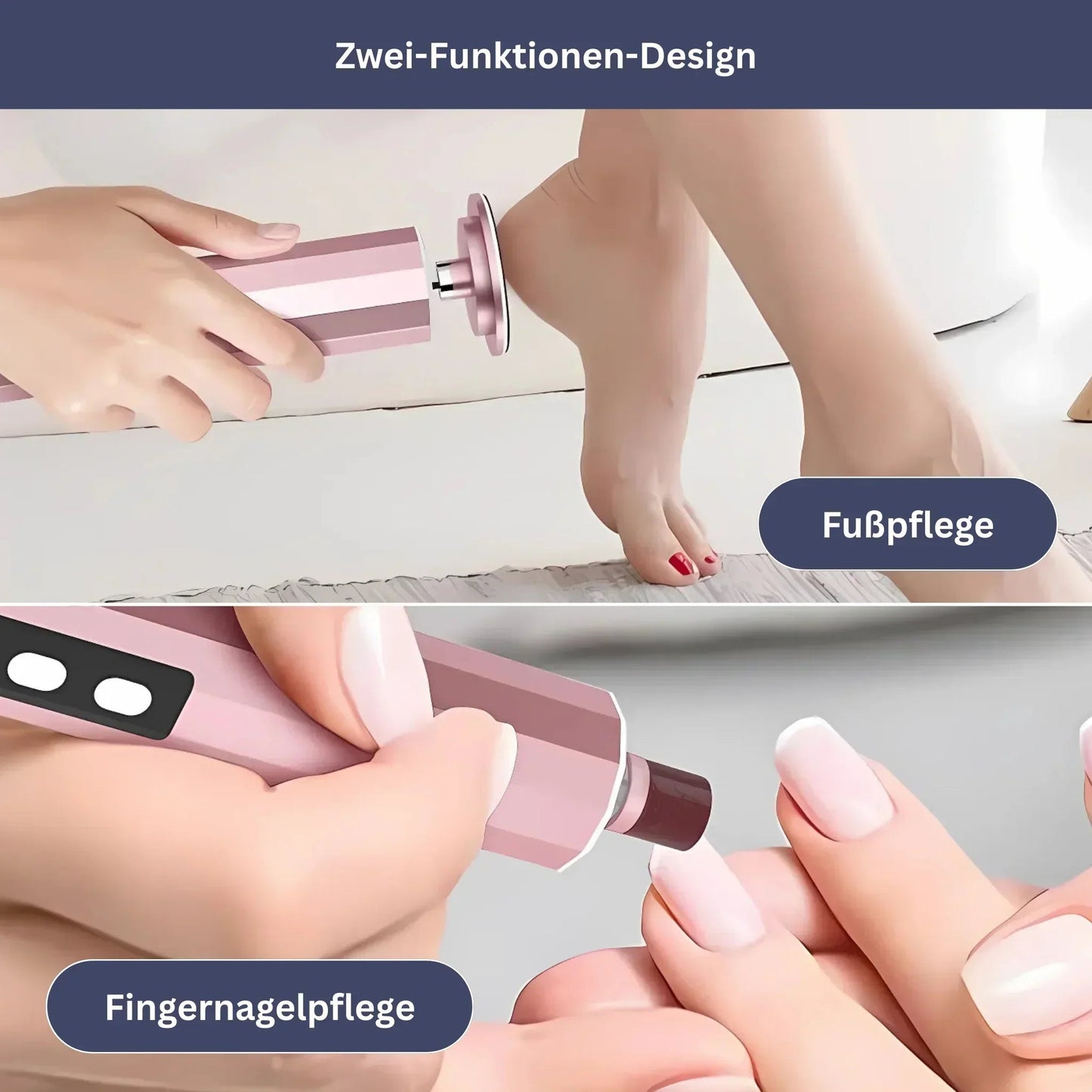 SamtFuß Pro – Elektrischer Hornhautentferner