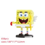 SpongeBob Cartoon Building Blocks