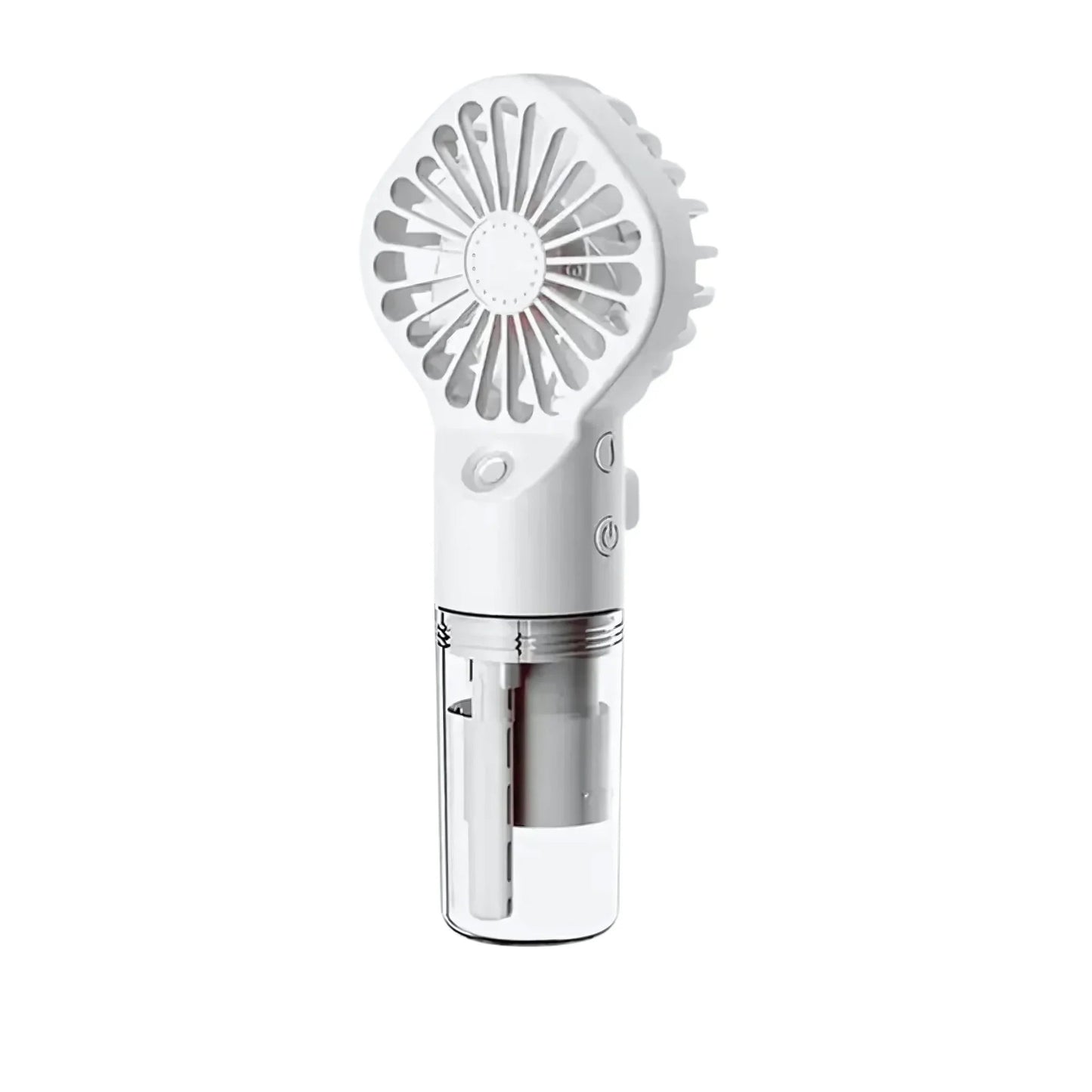 Tragbarer Handventilator mit Wasserspray