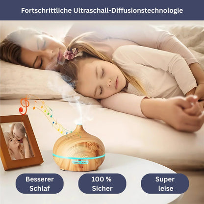 Ultraschall Luftbefeuchter mit Fernbedienung – Premium Raumbefeuchter