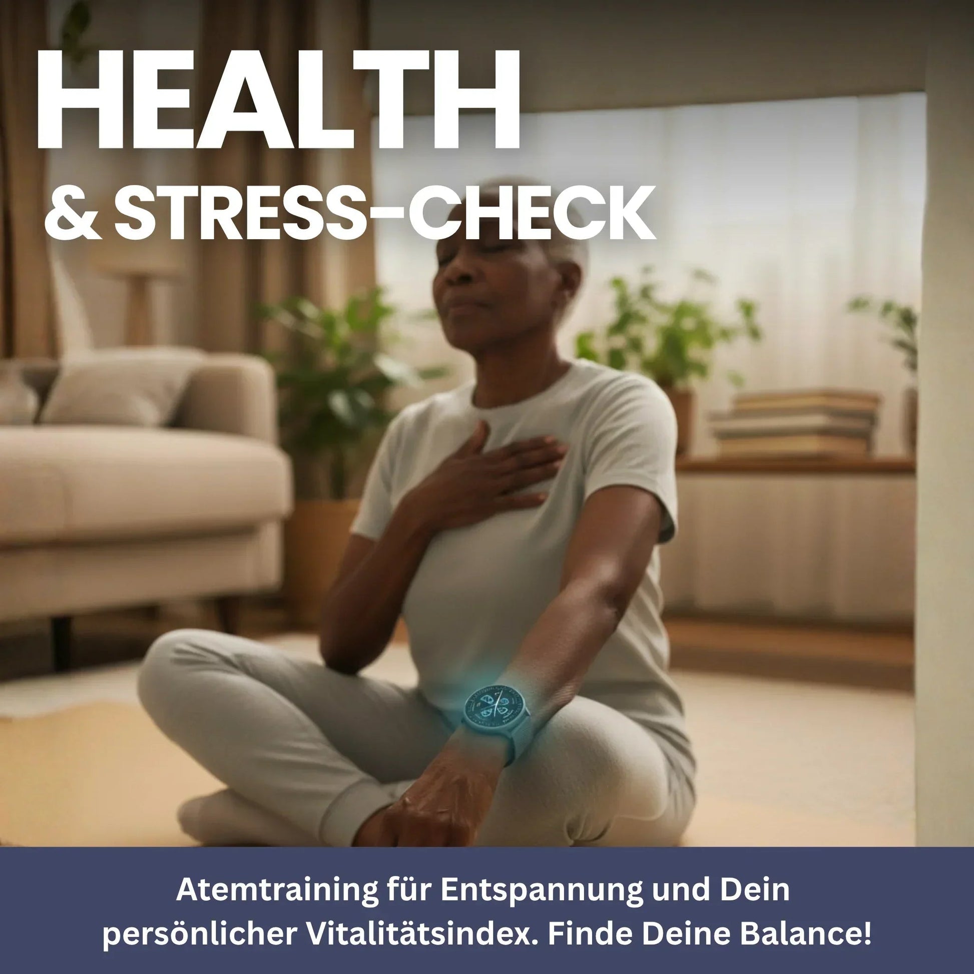 VitalPulse Watch 2.0 Nebelsilber Edelstahl