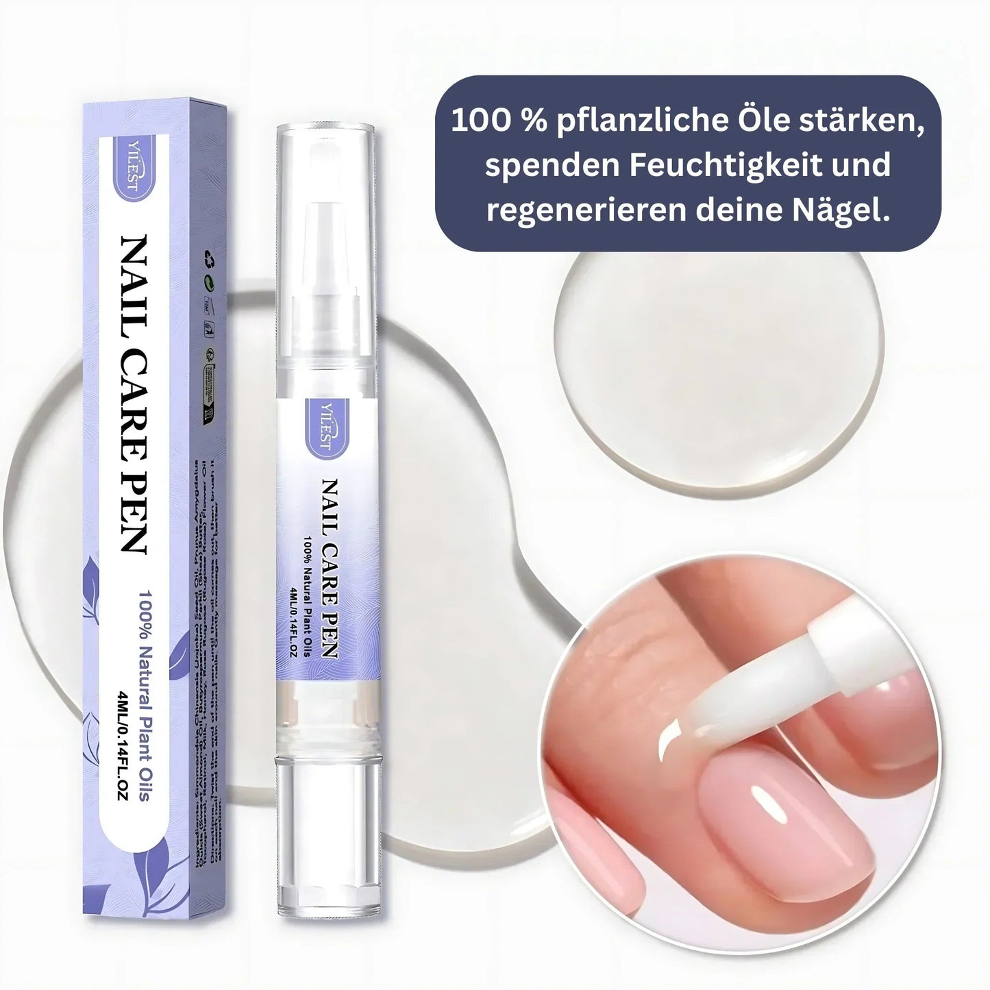 Natürlicher Nagelpflege-Stift – Intensivpflege für Nägel & Nagelhaut