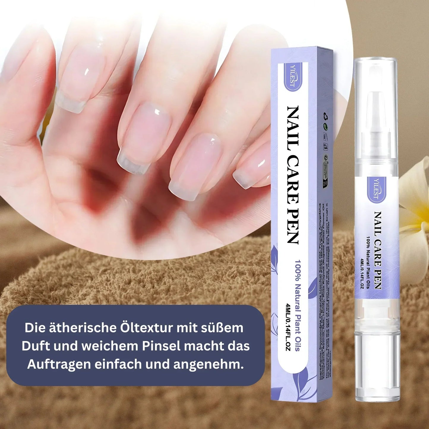 Natürlicher Nagelpflege-Stift – Intensivpflege für Nägel & Nagelhaut