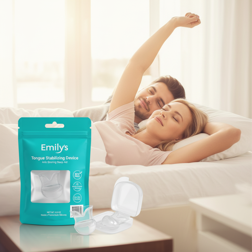 Joe Rogan mouthpiece sleep tongue stabilizing device wellness