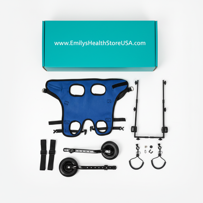 Dog wheelchair package contents adjustable harness wheels frame assembly complete kit