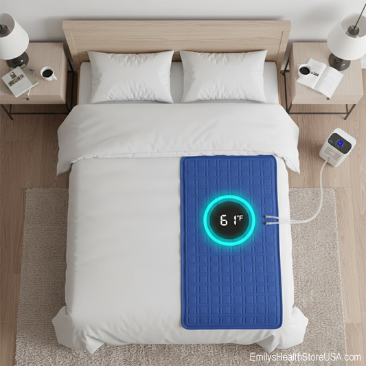 Water Cooling Mattress Pad - Bed Cooling System for Night Sweats