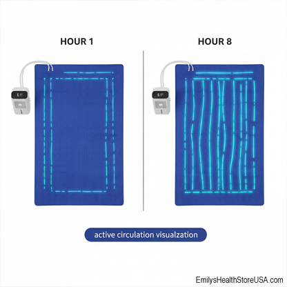 Water Cooling Mattress Pad - Bed Cooling System for Night Sweats