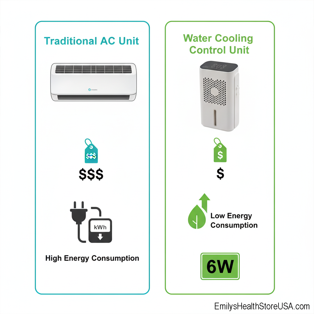 Water Cooling Mattress Pad - Bed Cooling System for Night Sweats
