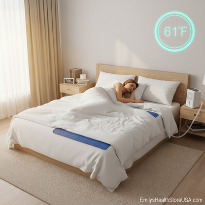 Water Cooling Mattress Pad - Bed Cooling System for Night Sweats