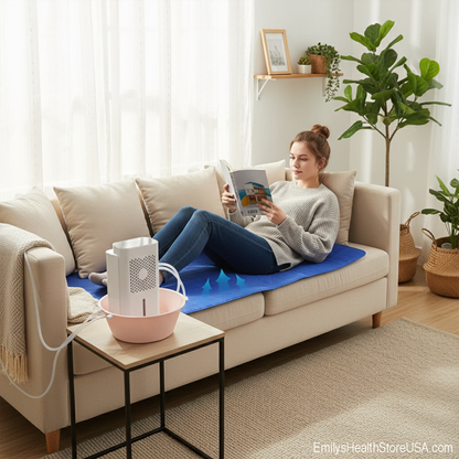 Water Cooling Mattress Pad - Bed Cooling System for Night Sweats