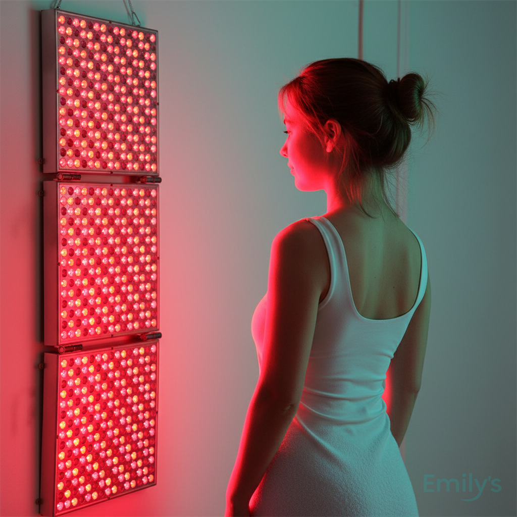 45W red light therapy panel for professional pain relief and skin rejuvenation at home