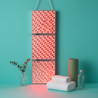 Professional LED red light therapy at home for pain management and wellness