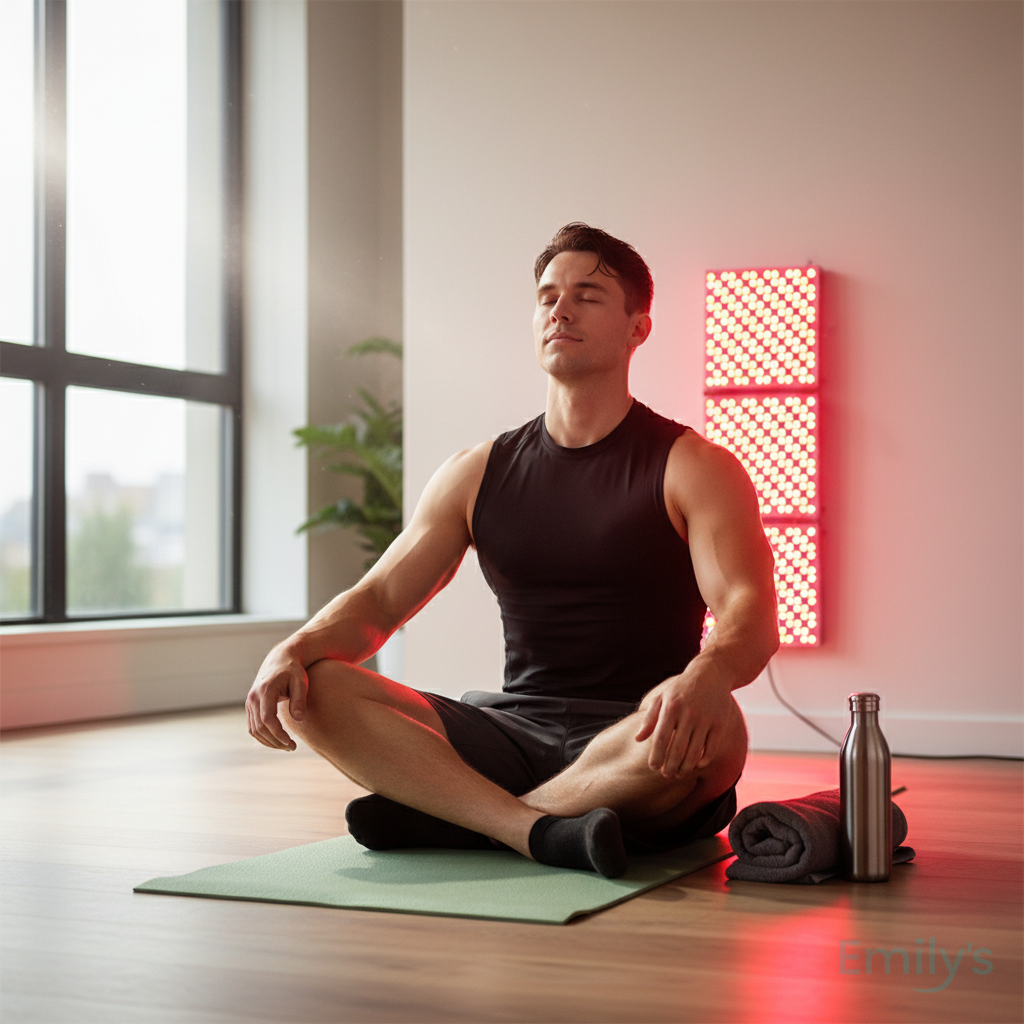 Infrared light therapy panel with pulse control for customized treatment sessions