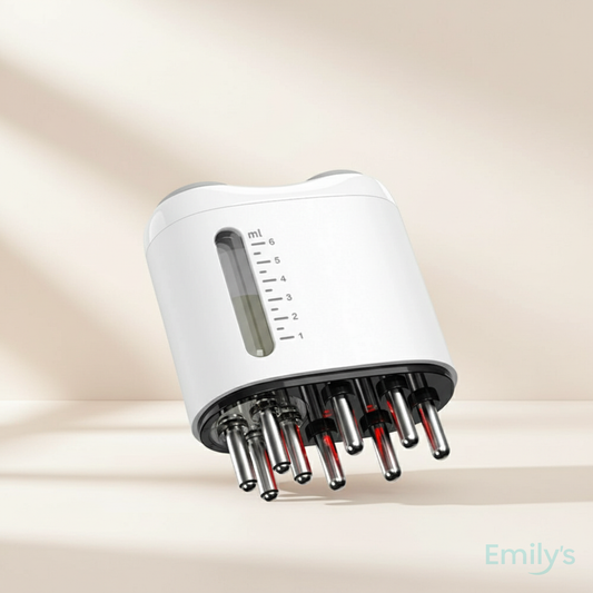 Electric scalp massager waterproof for hair growth and stress relief treatment