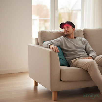 Red light therapy hair growth device for men and women at home