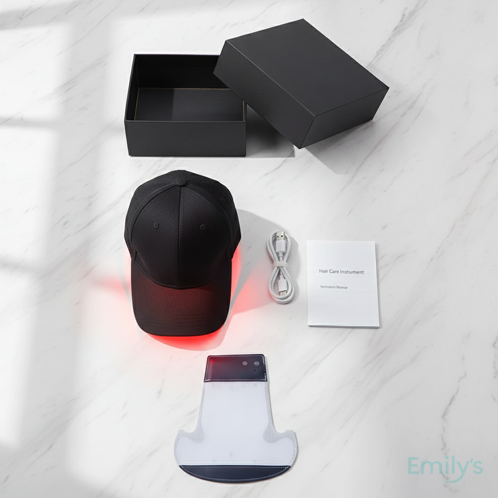 650nm light therapy cap for androgenetic alopecia and pattern hair loss