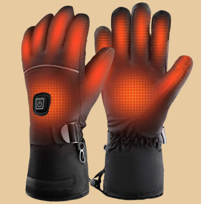 Heated gloves rechargeable electric heated gloves battery powered