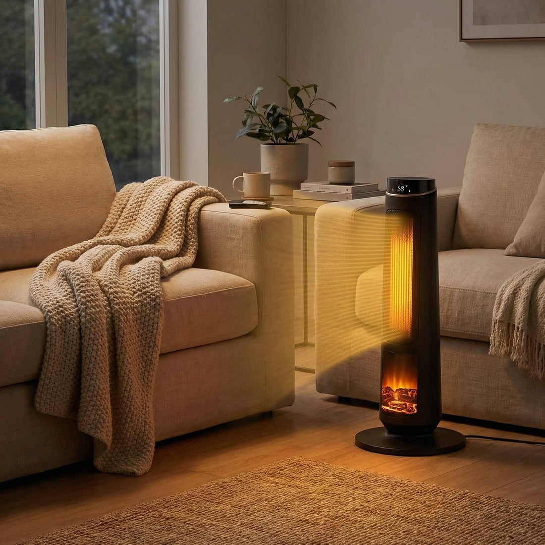 FlameGlow 3D Space Heater - Image 6