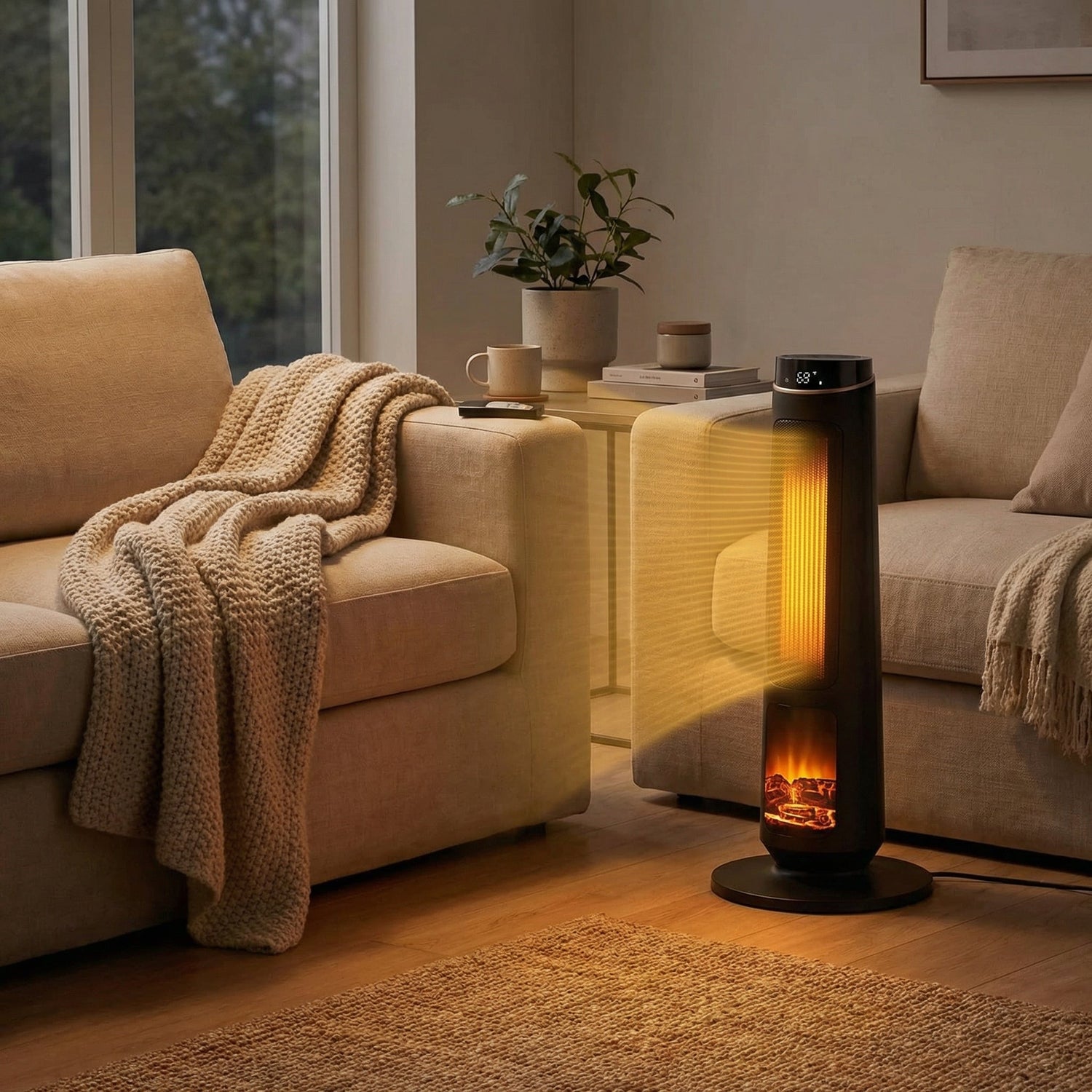 FlameGlow 3D Space Heater - Image 6