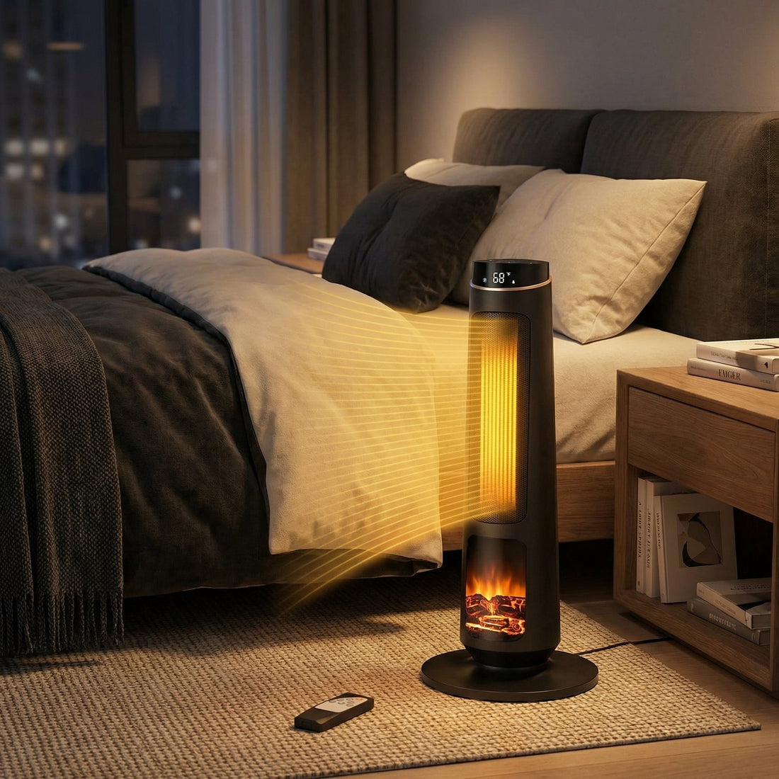 FlameGlow 3D Space Heater - Image 7