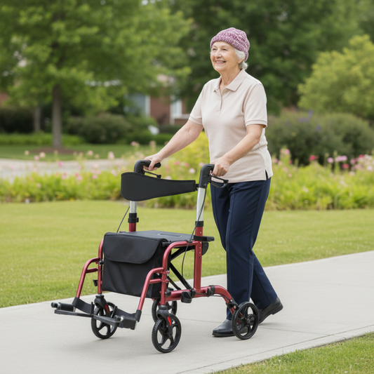 Emily's DualComfort™ 2-in-1 Walker