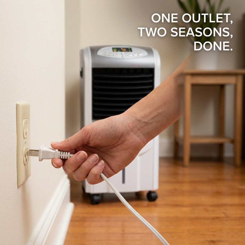 ClimaFlow — Windowless Portable AC and Heater