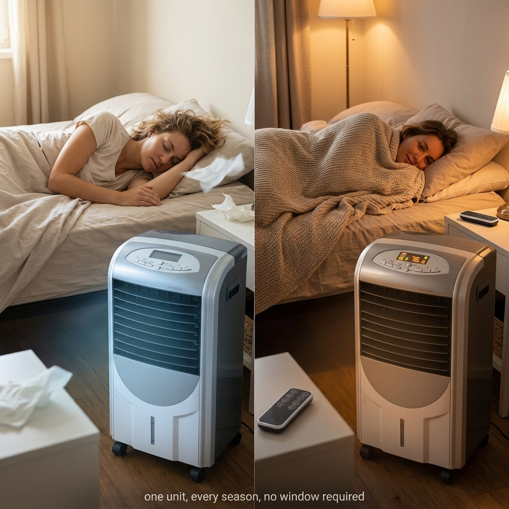 ClimaFlow — Windowless Portable AC and Heater