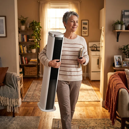 CoolSpire Tower — Windowless Portable AC