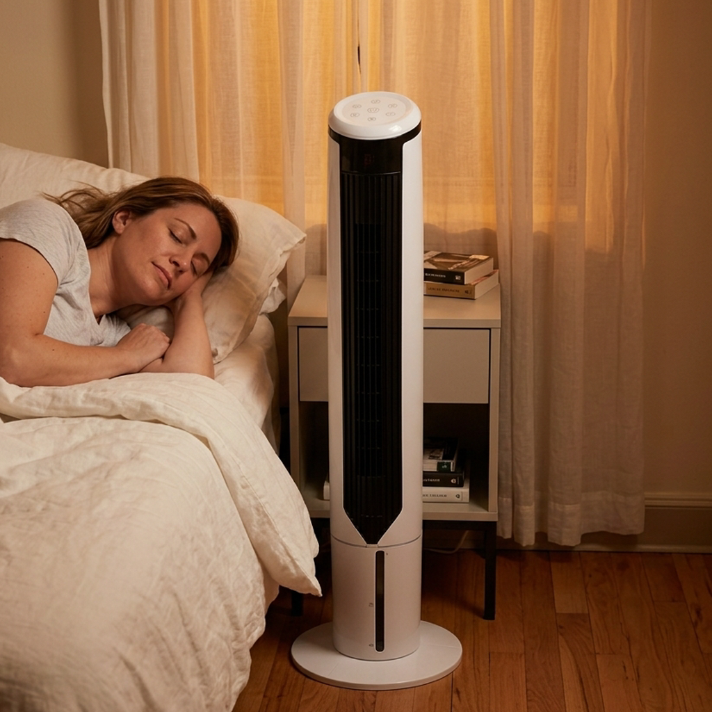 AeroFreeze Tower — Windowless Portable AC
