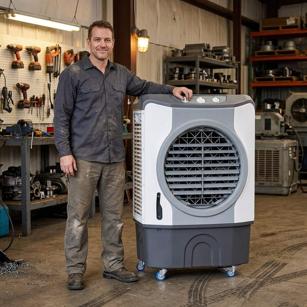 TitanCool Industrial — Windowless Portable AC