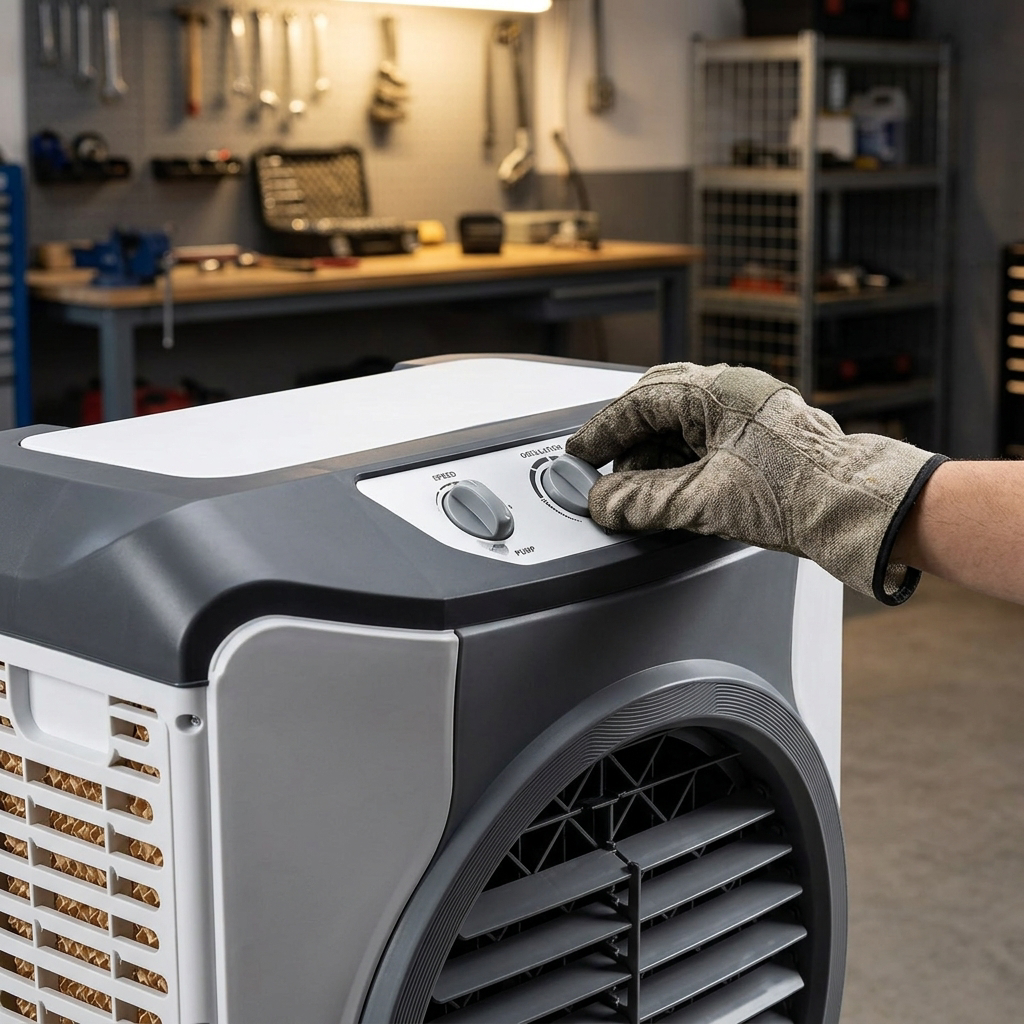 TitanCool Industrial — Windowless Portable AC