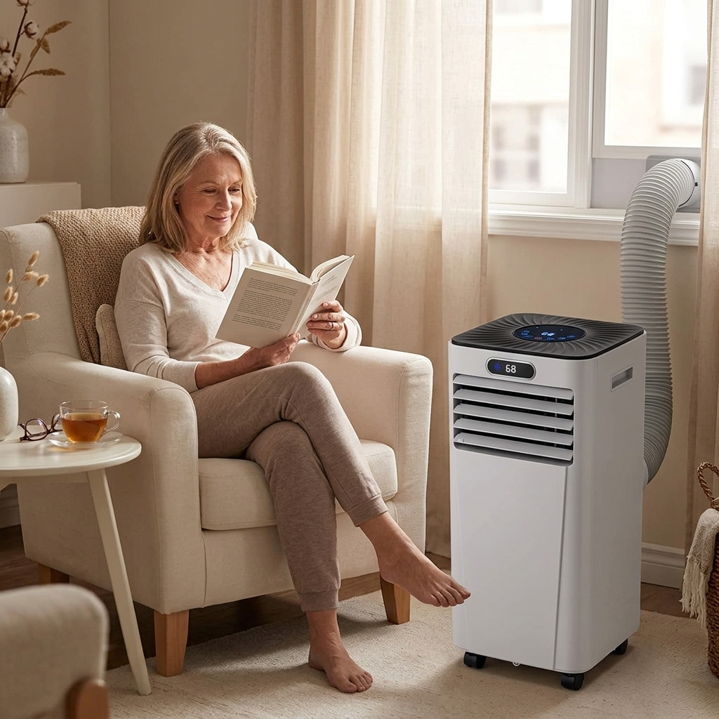FrostGuard - 10000 BTU Portable Air Conditioner and Dehumidifier