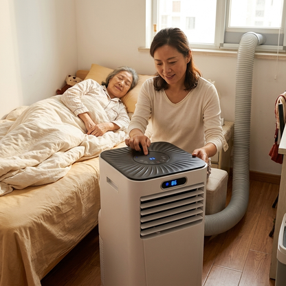FrostGuard - 10000 BTU Portable Air Conditioner and Dehumidifier