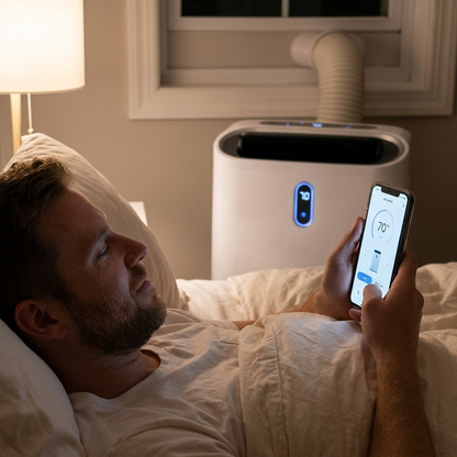 ArcticElite - 14000 BTU Smart Portable Air Conditioner and Heater with WiFi