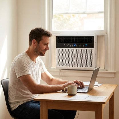 SilentCool - Ultra-Quiet Window Air Conditioner and Dehumidifier