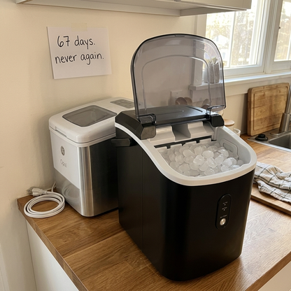 PebbleFrost - Countertop Nugget Ice Maker with Chewable Pellet Ice