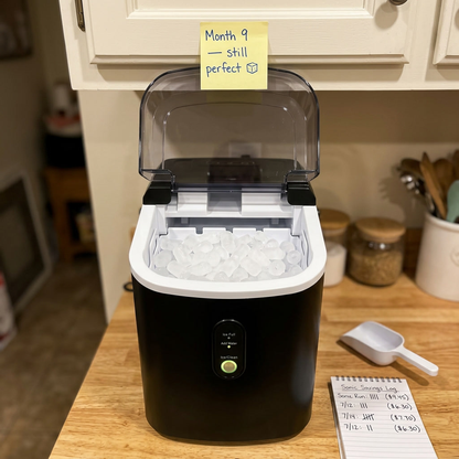 PebbleFrost - Countertop Nugget Ice Maker with Chewable Pellet Ice