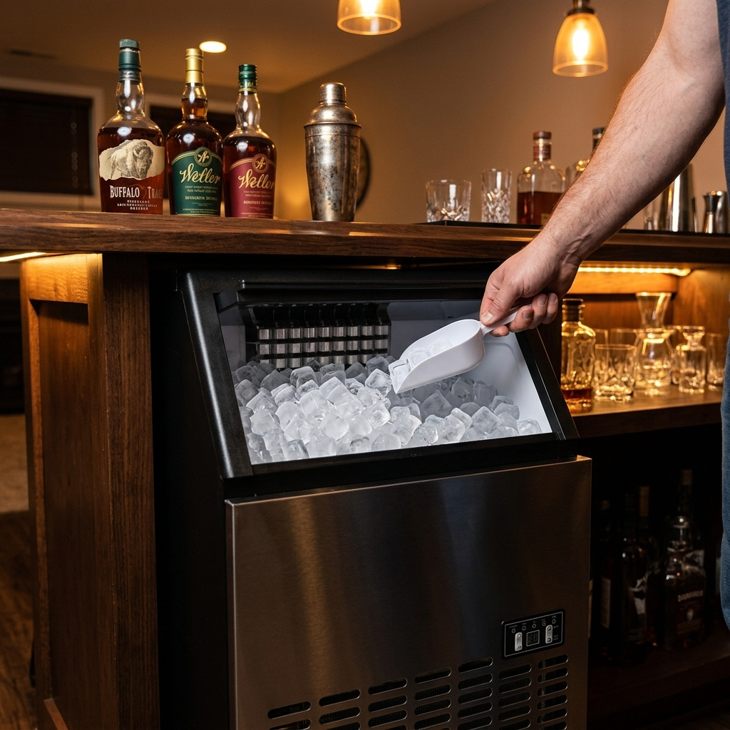 SteelFrost Pro - Commercial Built-In Stainless Steel Ice Maker