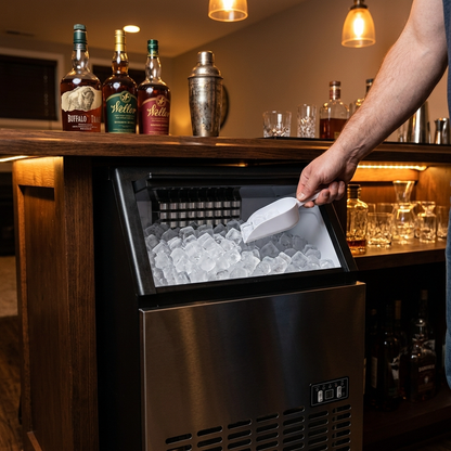 SteelFrost Pro - Commercial Built-In Stainless Steel Ice Maker