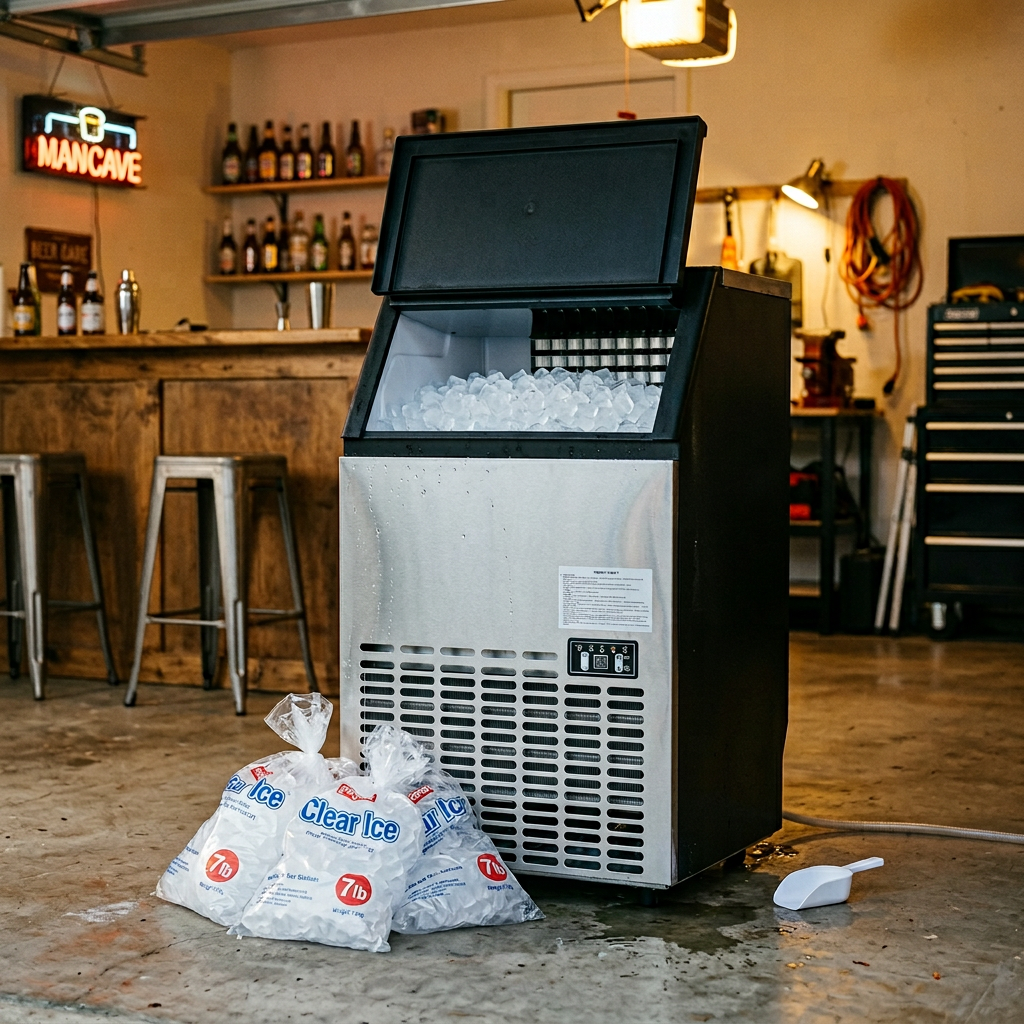 SteelFrost Pro - Commercial Built-In Stainless Steel Ice Maker