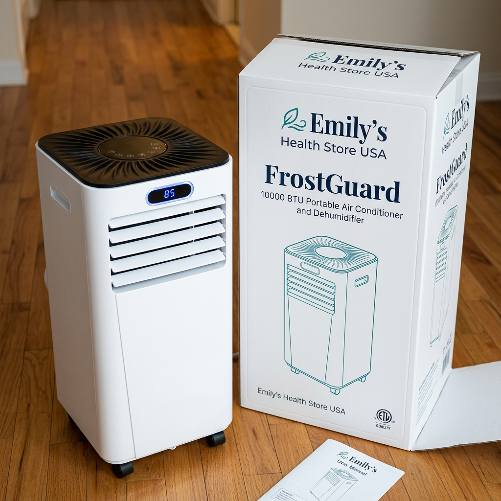 FrostGuard - 10000 BTU Portable Air Conditioner and Dehumidifier