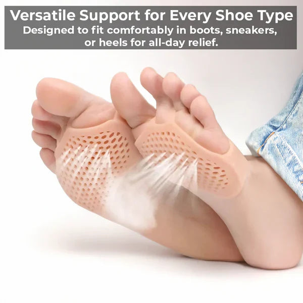 Metatarsal foot pads gel inserts ball of foot pain cushions