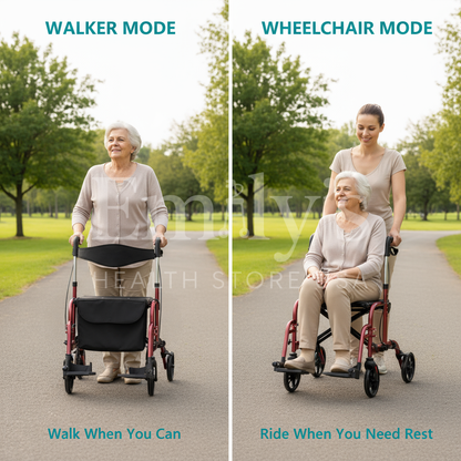Emily's DualComfort™ 2-in-1 Walker