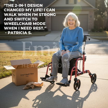 Emily's DualComfort™ 2-in-1 Walker